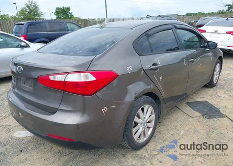 2014 Kia Forte Lx from USA, damaged, VIN KNAFX4A6XE5140001